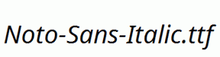 Noto-Sans-Italic.ttf