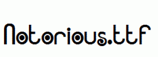 Notorious.ttf