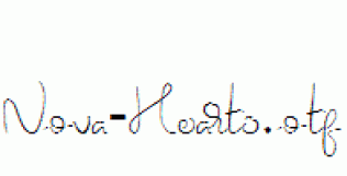 Nova-Hearts.otf