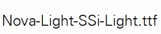 Nova-Light-SSi-Light.ttf