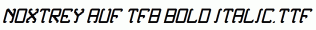 Noxtrey-Auf-tfb-bold-Italic.ttf