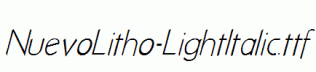 NuevoLitho-LightItalic.ttf