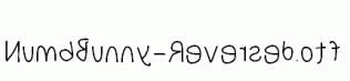 NumbBunny-Reversed.otf