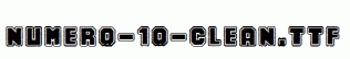 Numero-10-Clean.ttf