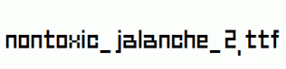 nontoxic_jalanche_2.ttf
