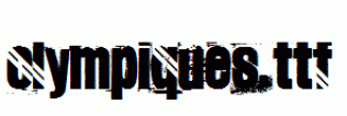 OLYMPIQUES.ttf