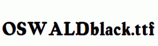 OSWALDblack.ttf