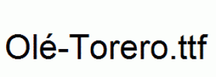 Olé-Torero.ttf