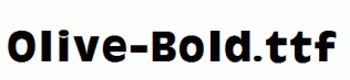 Olive-Bold.ttf