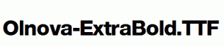 Olnova-ExtraBold.ttf