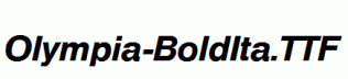 Olympia-BoldIta.ttf