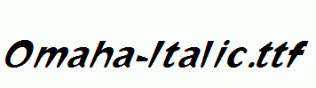 Omaha-Italic.ttf