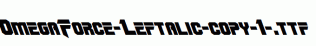 OmegaForce-Leftalic-copy-1-.ttf