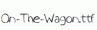 On-The-Wagon.ttf
