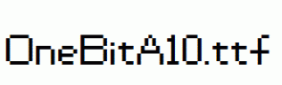 OneBitA10.ttf
