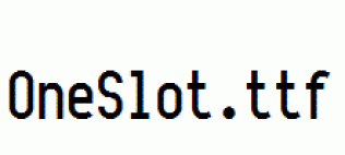 OneSlot.ttf