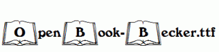 OpenBook-Becker.ttf
