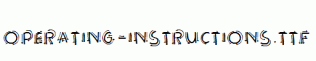 Operating-instructions.ttf