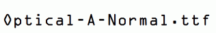 Optical-A-Normal.ttf