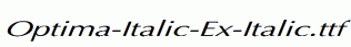 Optima-Italic-Ex-Italic.ttf