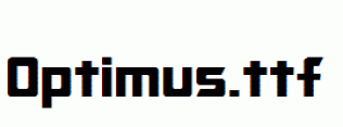 Optimus.ttf