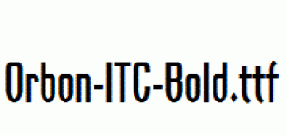 Orbon-ITC-Bold.ttf