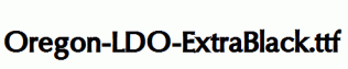 Oregon-LDO-ExtraBlack.ttf