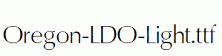 Oregon-LDO-Light.ttf
