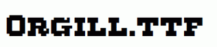Orgill.ttf