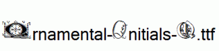 Ornamental-Initials-Q.ttf