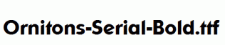 Ornitons-Serial-Bold.ttf
