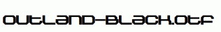 Outland-Black.otf