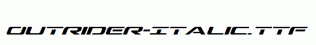 Outrider-Italic.ttf