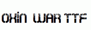 Oxin-War.ttf