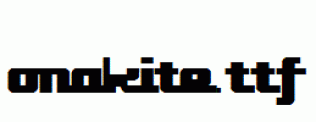 onakite.ttf