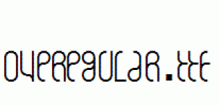 overegular.ttf
