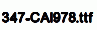 fonts 347-CAI978.ttf