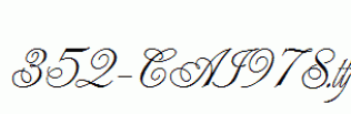fonts 352-CAI978.ttf