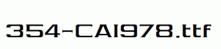 fonts 354-CAI978.ttf