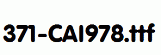fonts 371-CAI978.ttf