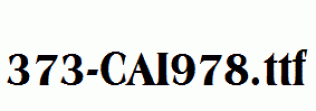 fonts 373-CAI978.ttf
