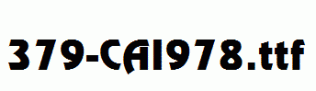 fonts 379-CAI978.ttf