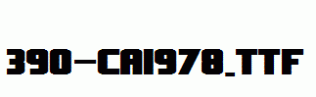 fonts 390-CAI978.ttf