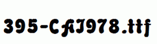 fonts 395-CAI978.ttf