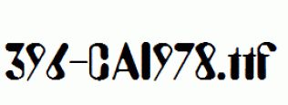 fonts 396-CAI978.ttf