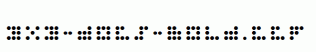 fonts 3x3-dots-Bold.ttf