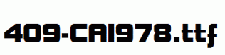 fonts 409-CAI978.ttf