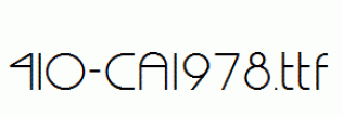fonts 410-CAI978.ttf