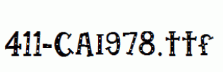 fonts 411-CAI978.ttf
