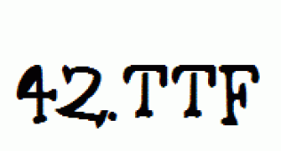 fonts 42.ttf